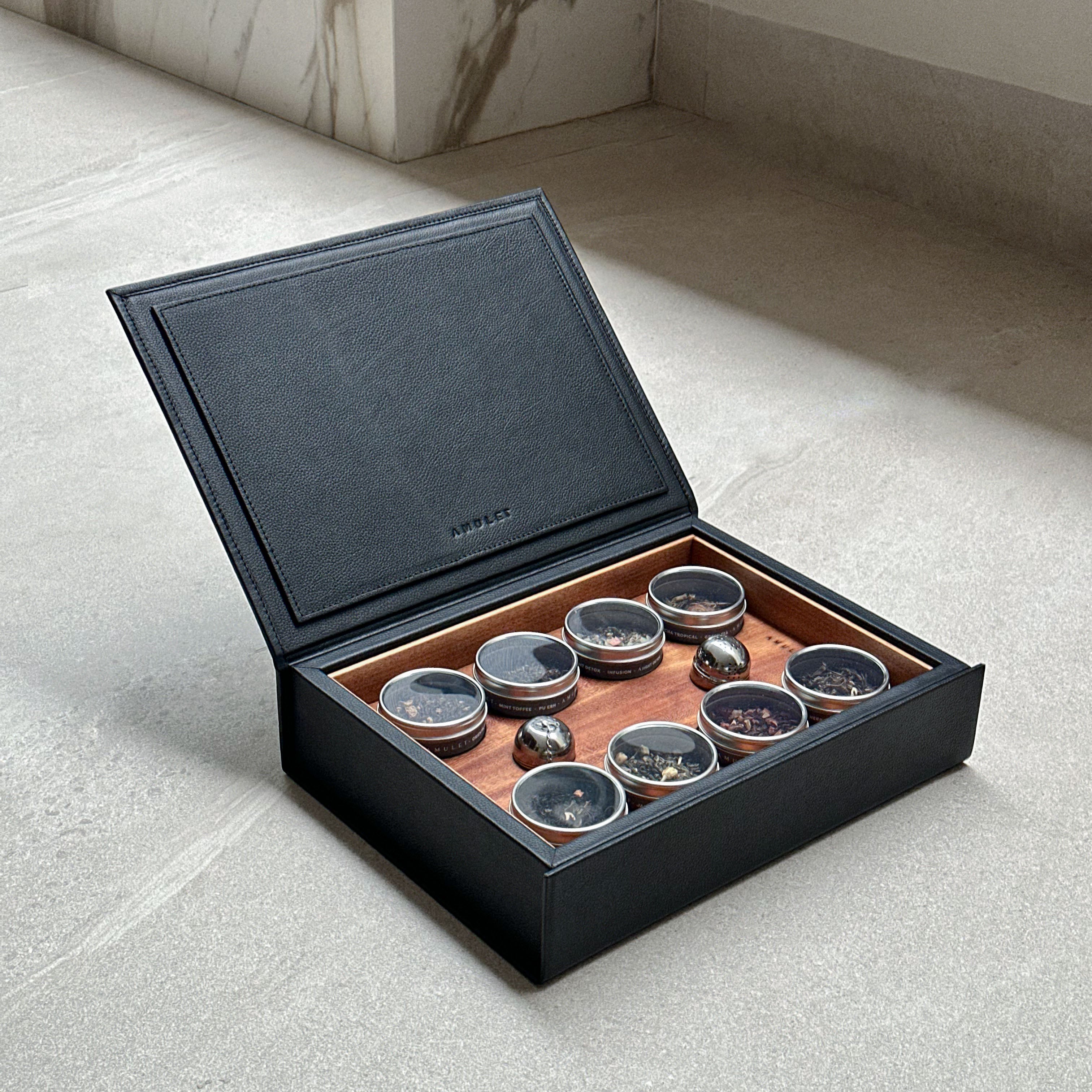 Caja de infusiones - Negra