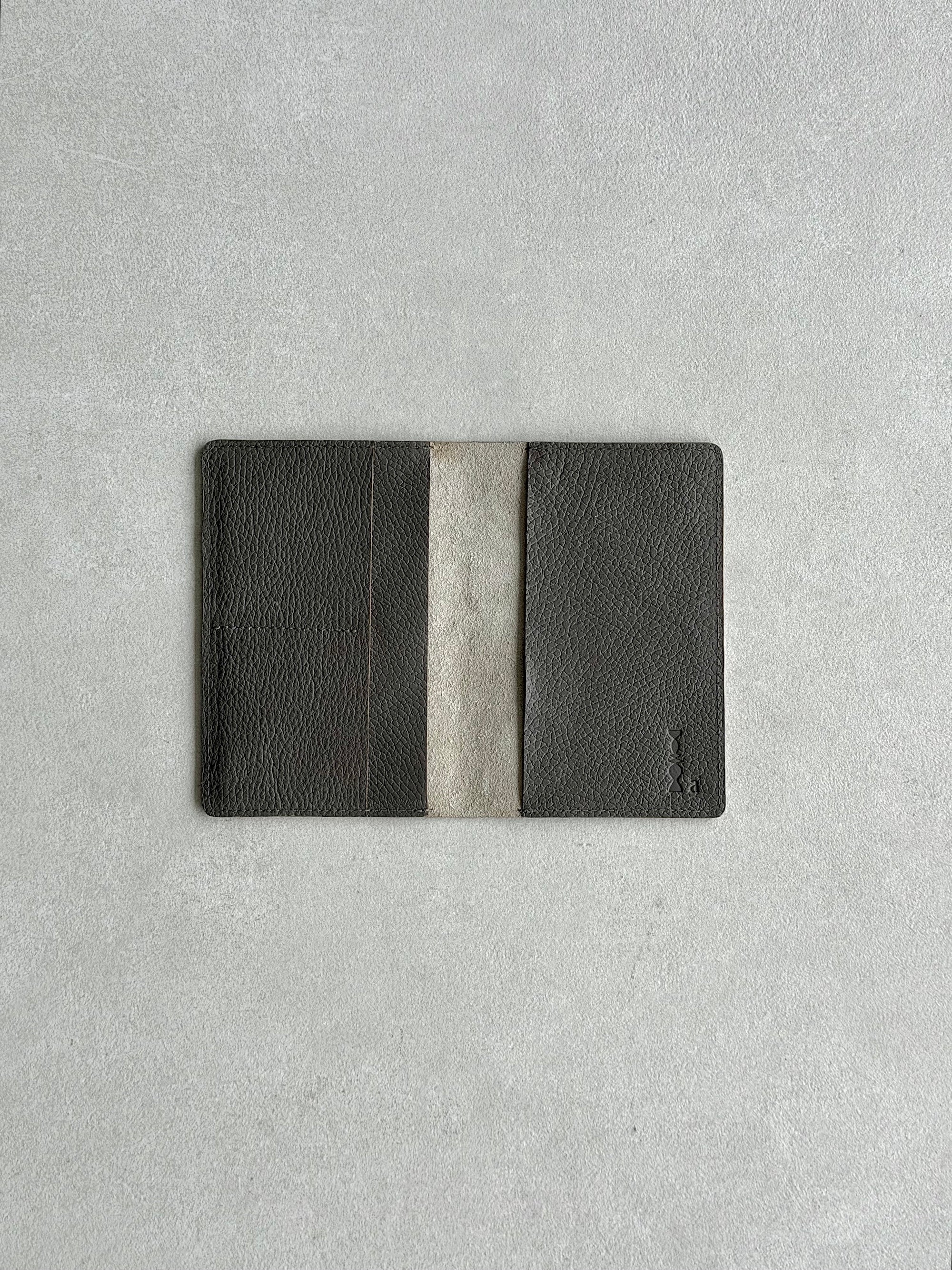 Portapasaporte individual - Beige con greige