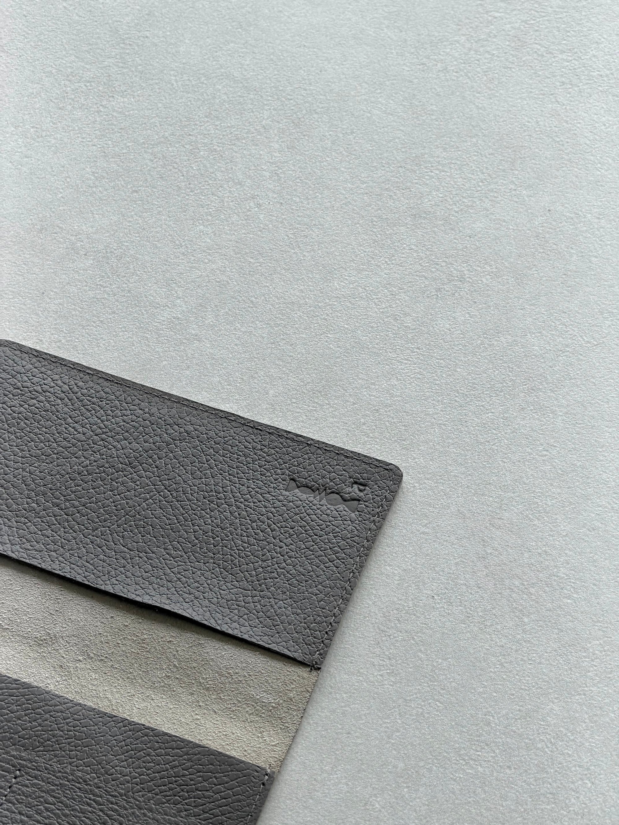 Portapasaporte individual - Beige con greige