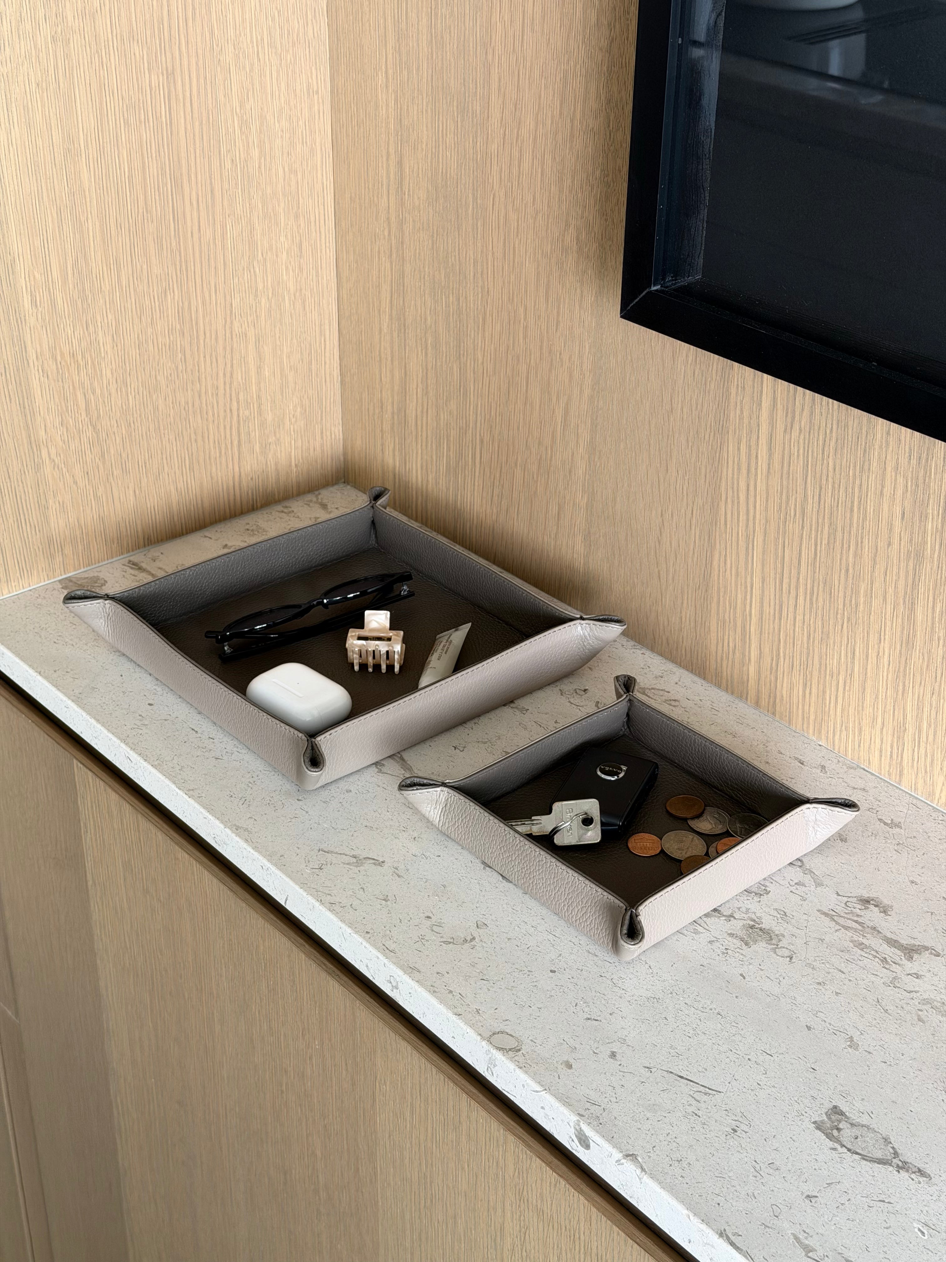 Set de tiramonedas - Greige/Beige