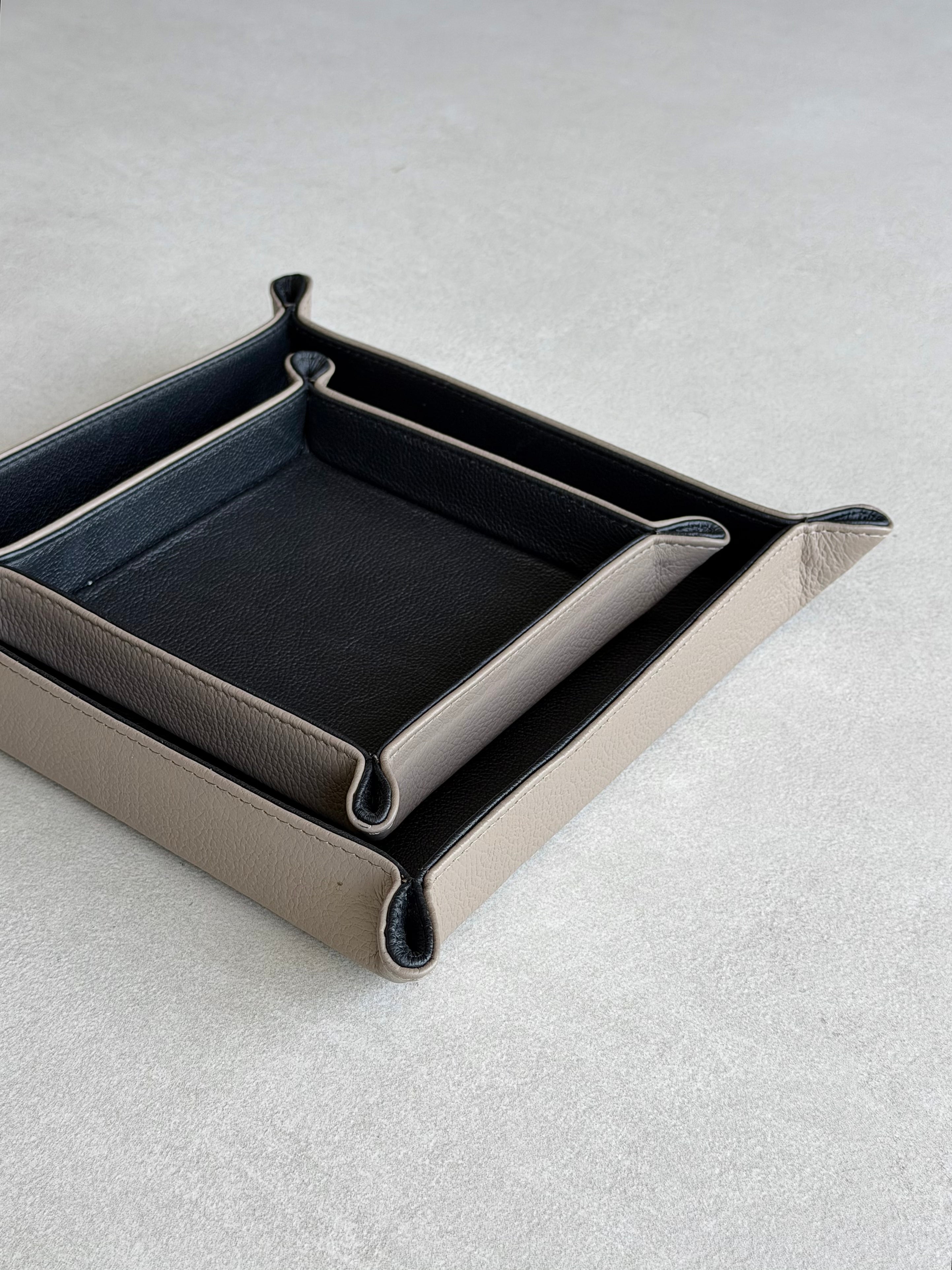 Set de tiramonedas - Negro/Beige