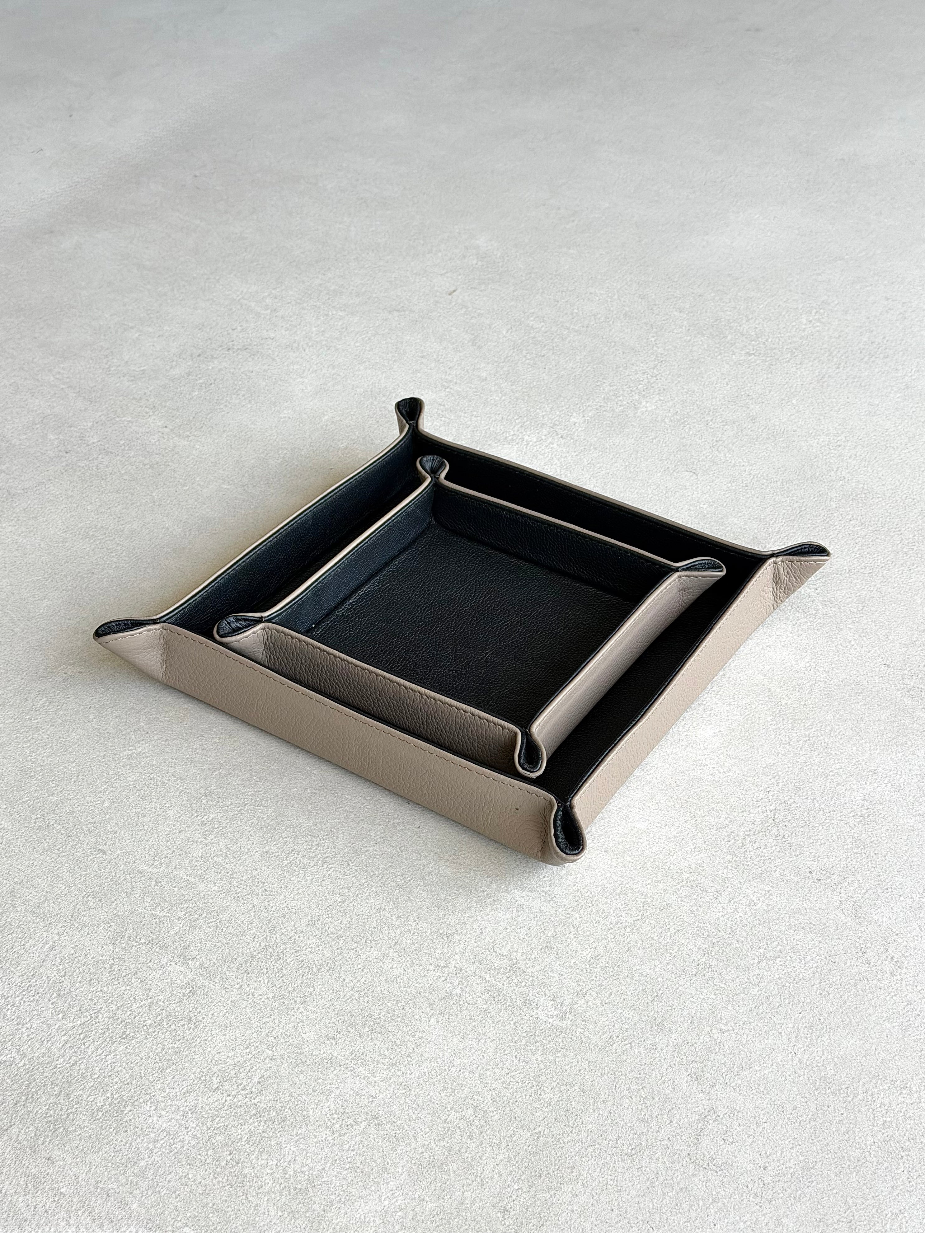 Set de tiramonedas - Negro/Beige