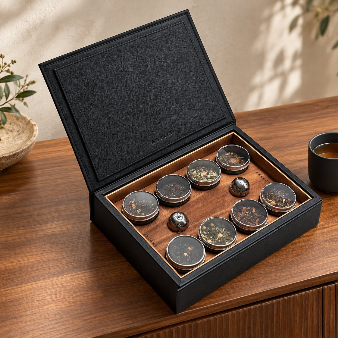 Caja de infusiones - Negra — fotografía de portada aprobada