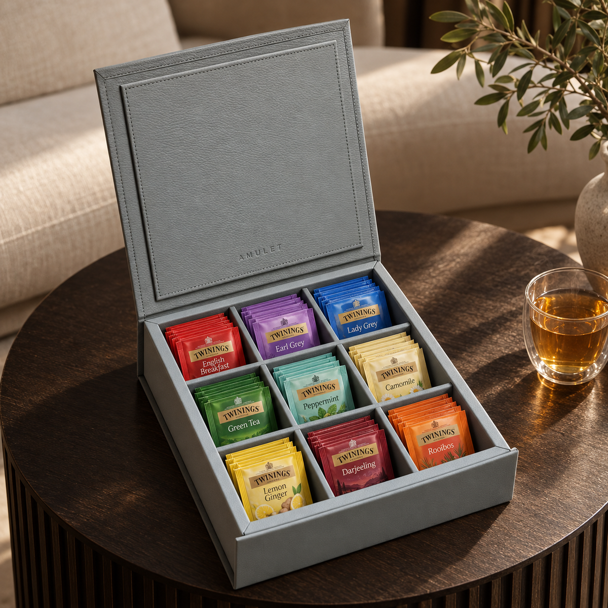 Caja de té - Gris — portada aprobada