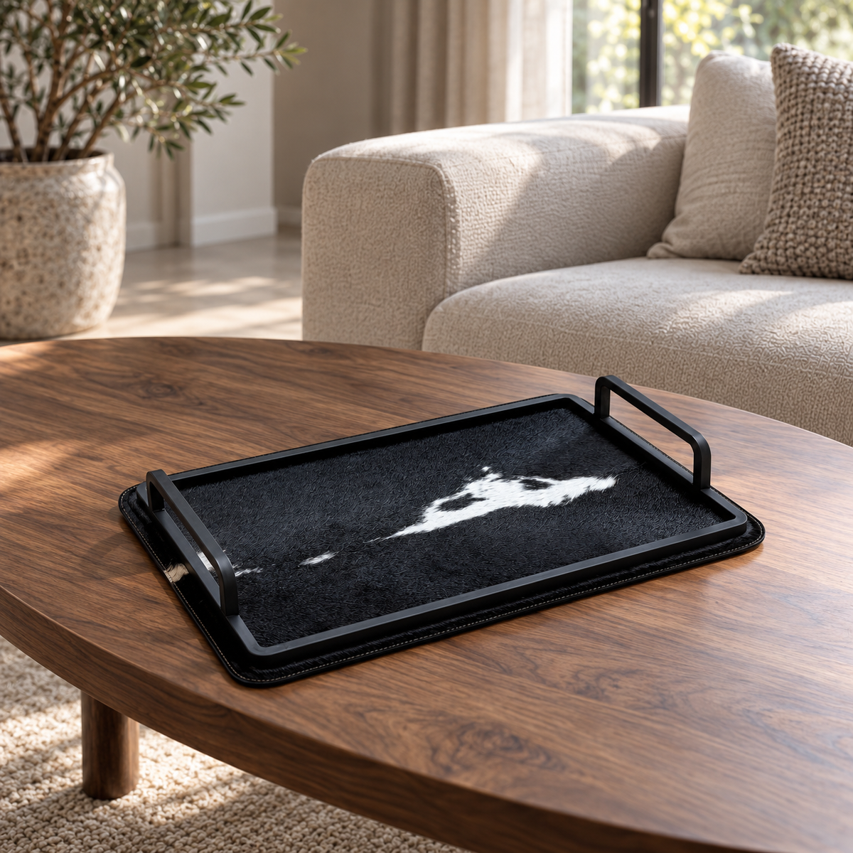 Charola cowhide chica 460 de Amulet, portada ambientada
