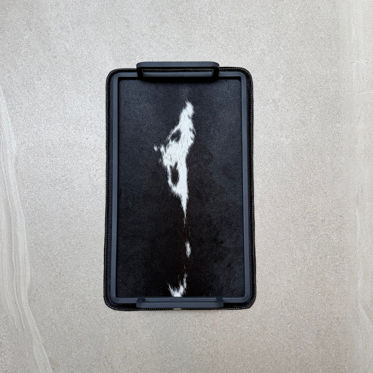 Charola cowhide chica 460 de Amulet, vista superior