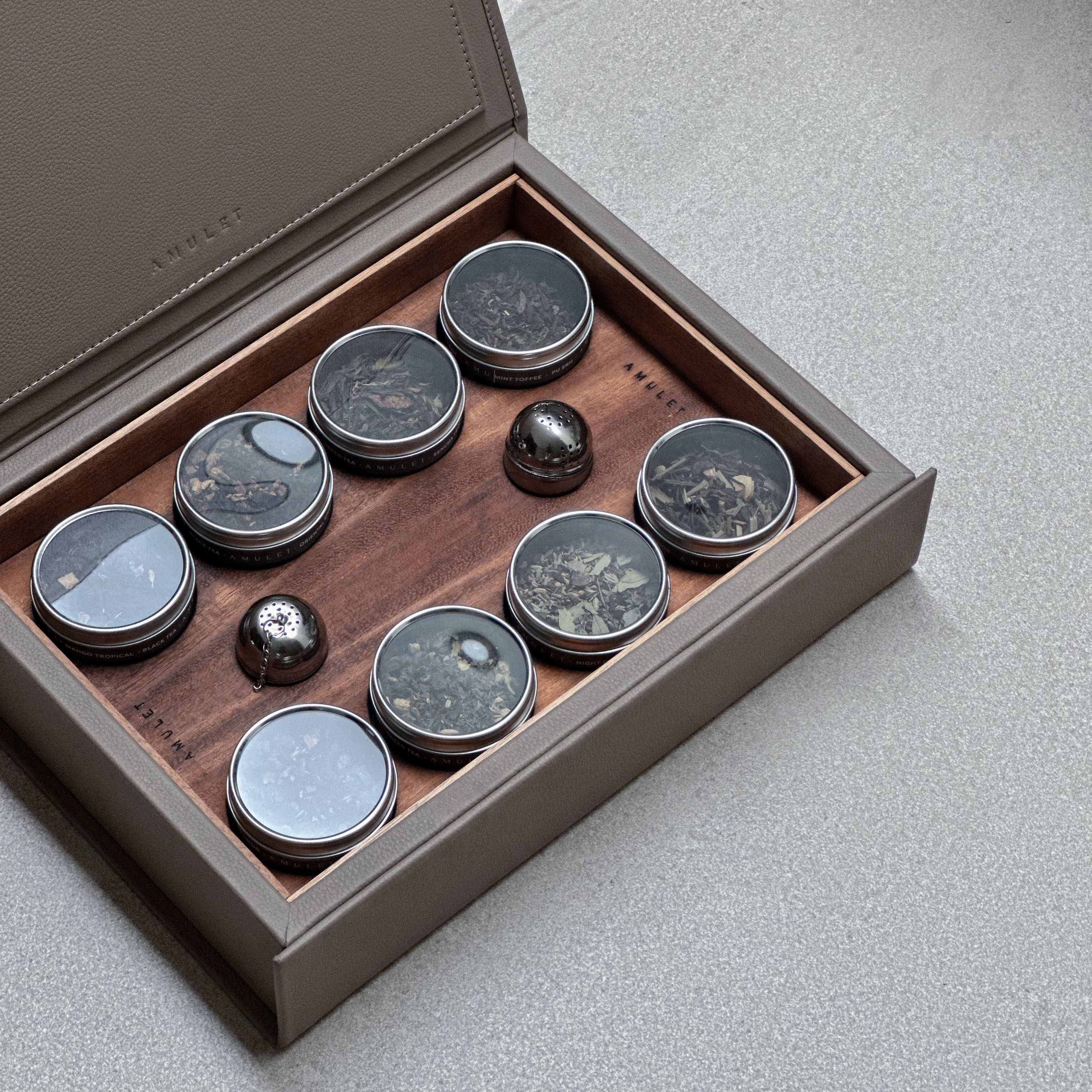 Caja de infusiones - Beige