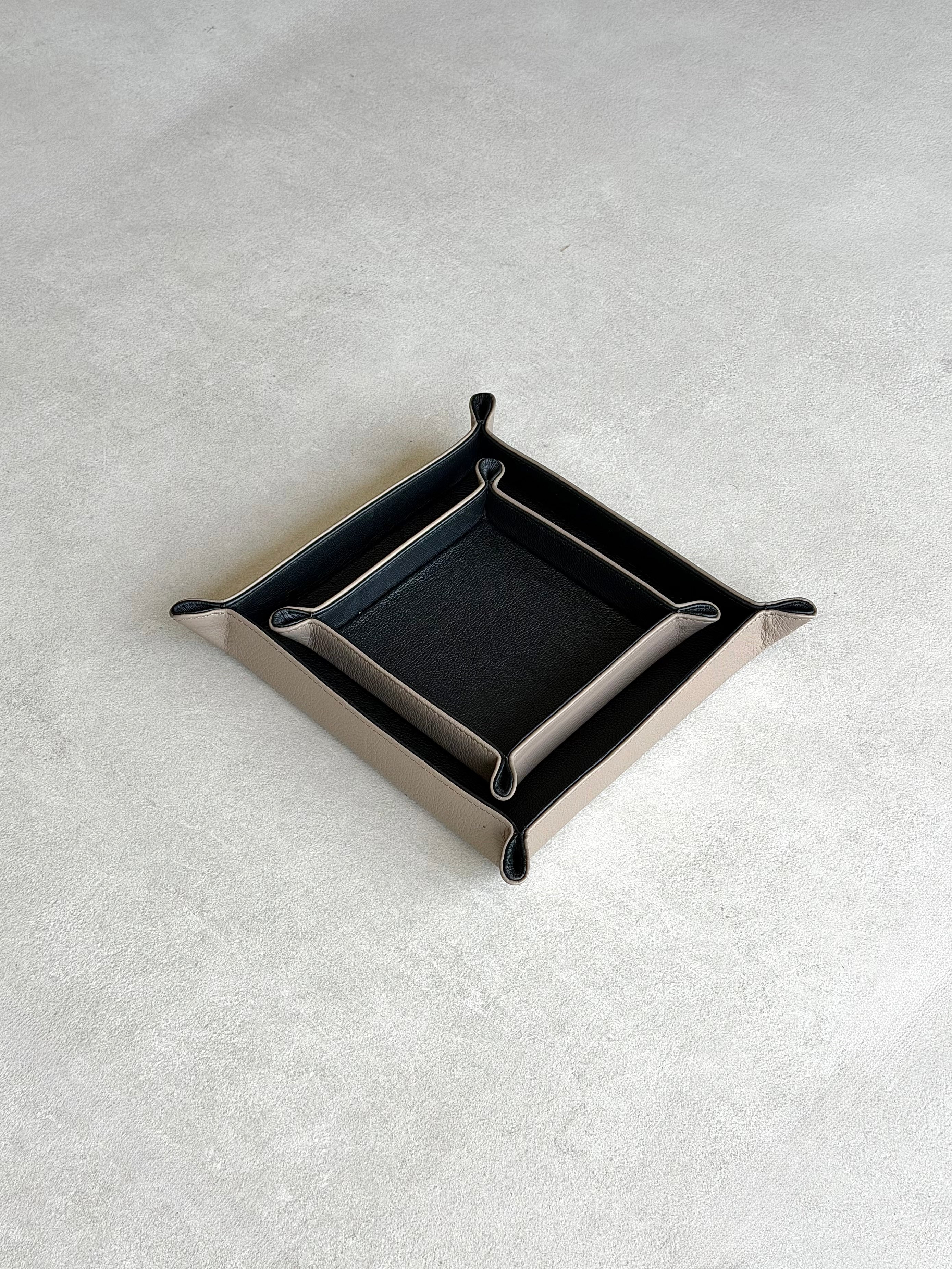 Set de tiramonedas - Negro/Beige