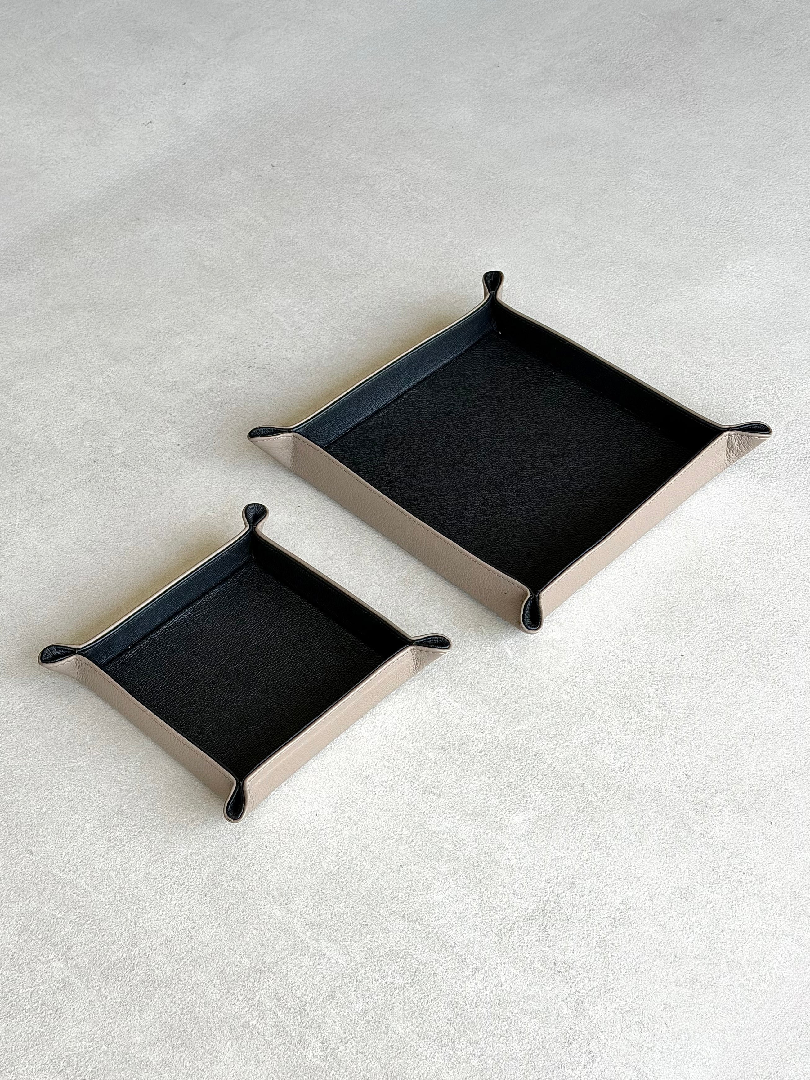 Set de tiramonedas - Negro/Beige