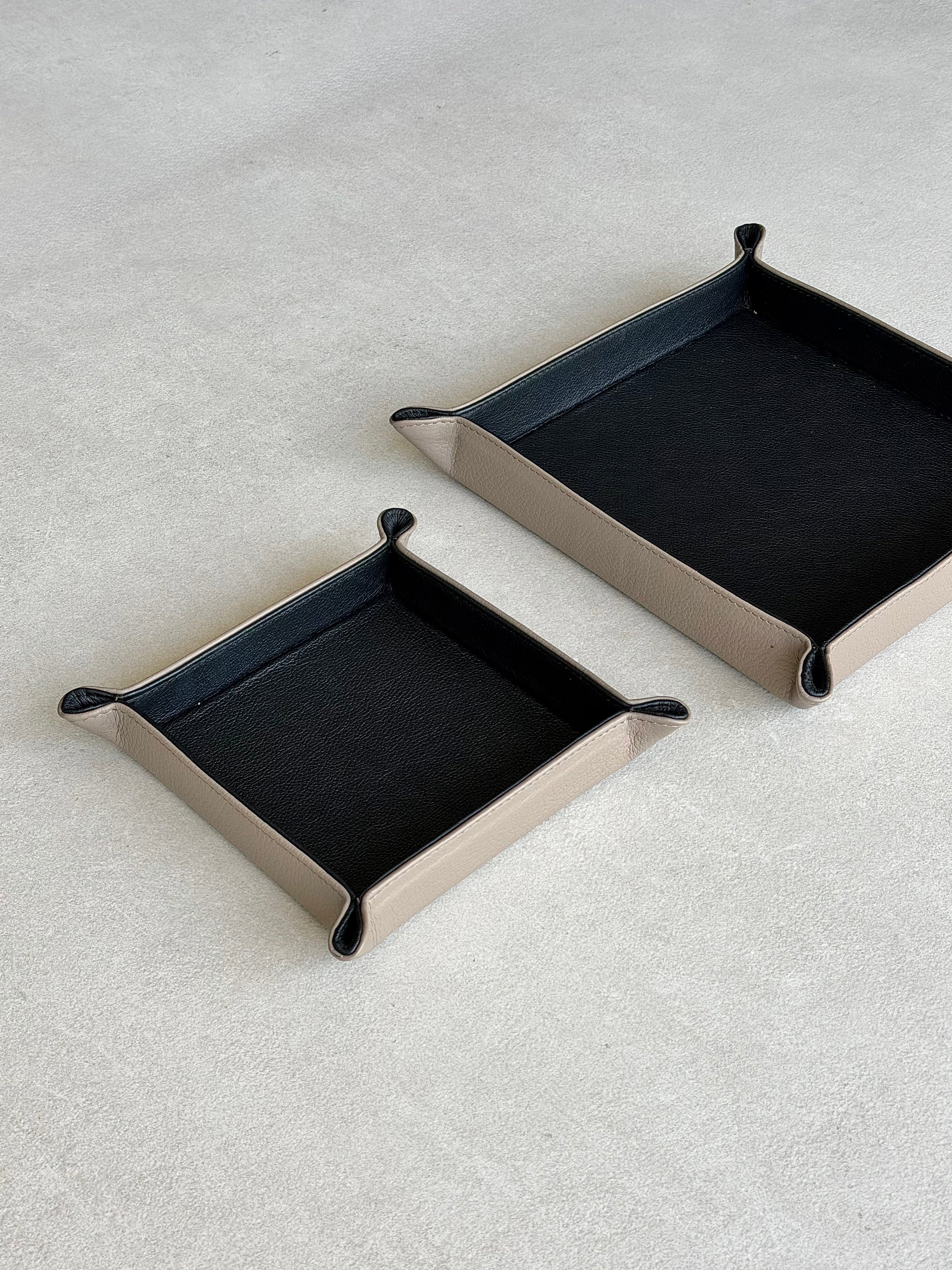 Set de tiramonedas - Negro/Beige