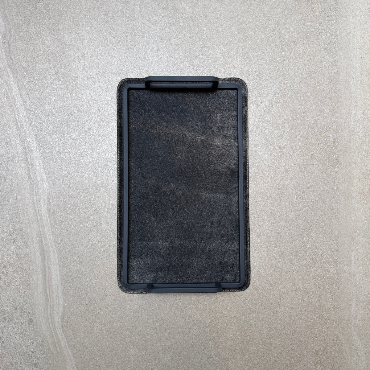 Charola cowhide chica 453 de Amulet, vista superior